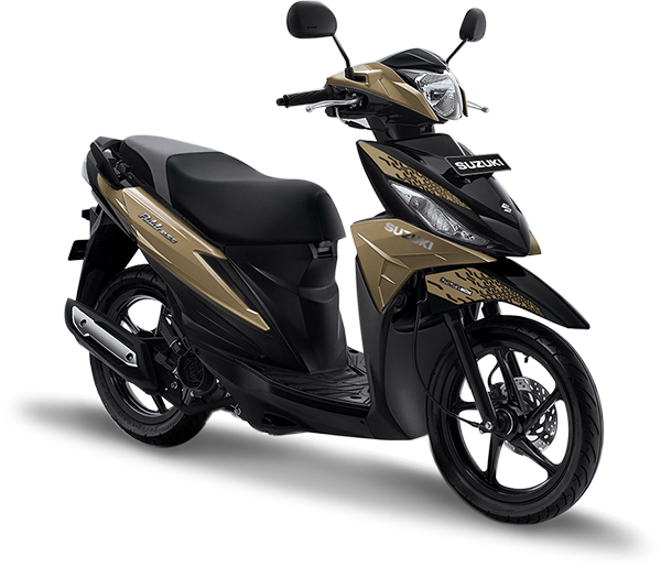 Suzuki Motor Address Playful Matte Titanium Silver