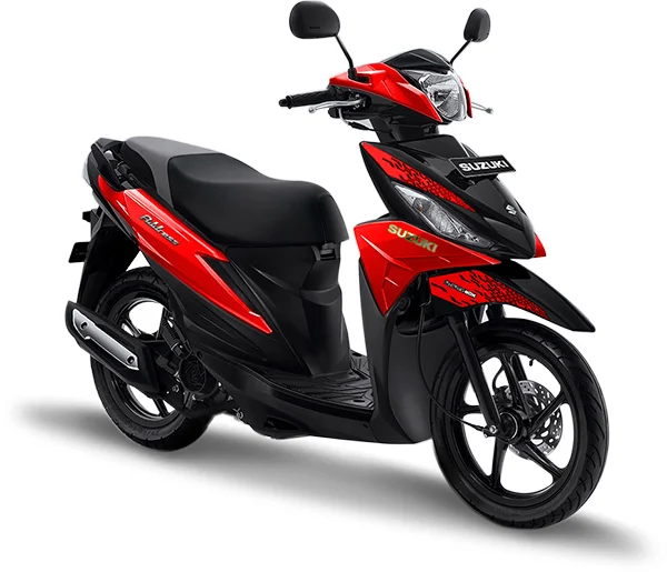 Suzuki Address Playful Hitam Merah