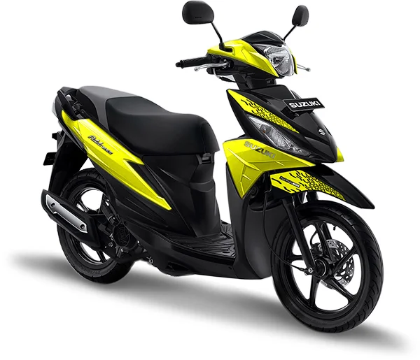 Suzuki Address Playful Hitam Kuning