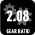 2-Stage Gear Reduction