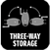 Three-Way Storage
