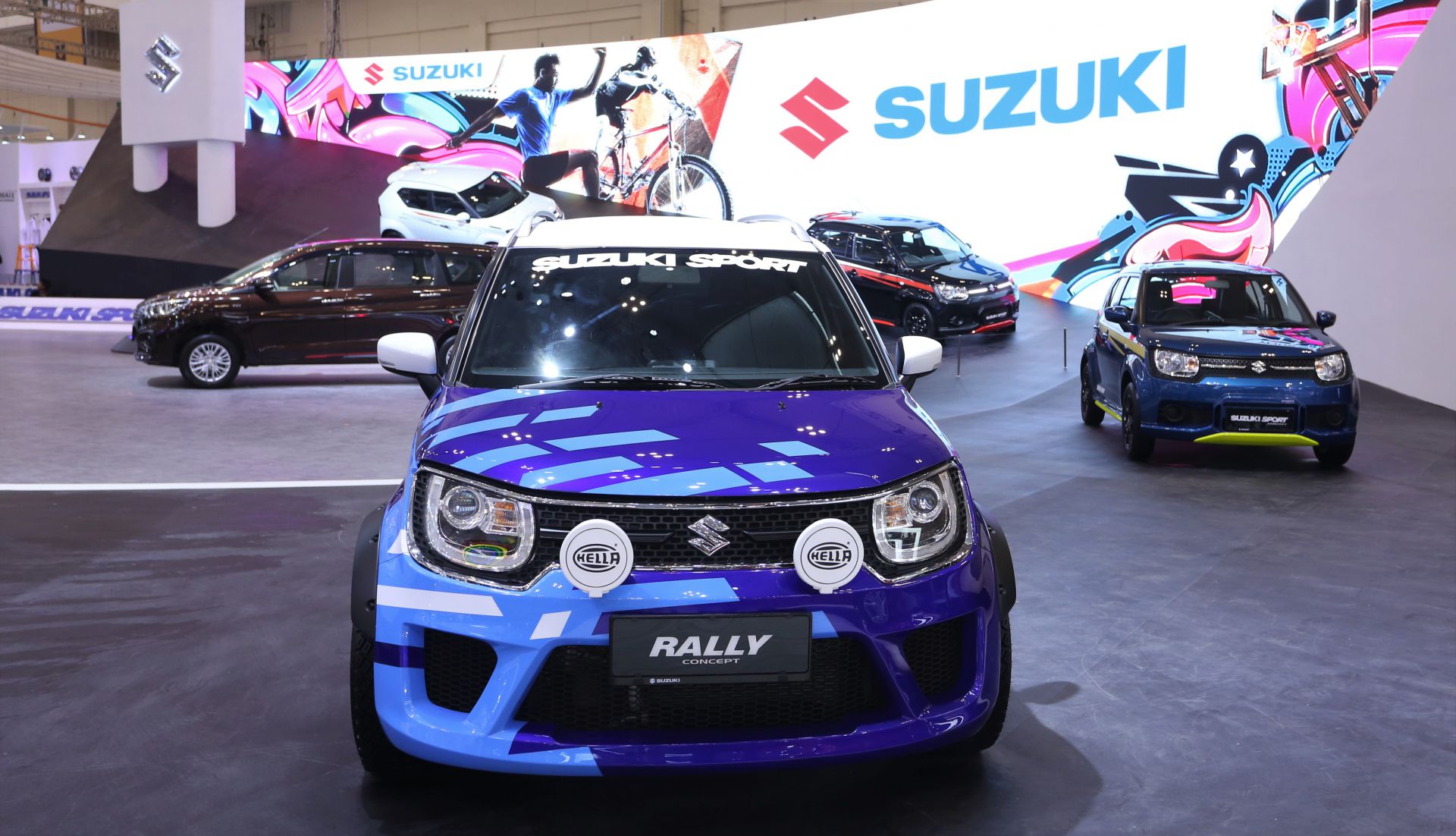 Suzuki Ignis Rally Concept Tampil Gagah Di Giias 2018 Suzuki