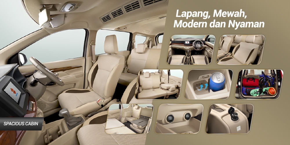 Interior Suzuki ertiga Indonesia