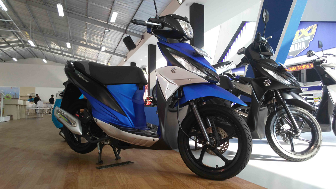 Motor Modifikasi Suzuki di Jakarta Fair Kemayoran 2017 